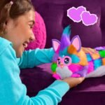 Furby DJ Furby Interactive Toy, Neon Star, Snuggly Electronic Plush, Music, Lights, Motion, & Games, Speaks English & Furbish, 32 in/81 cm Long, 6+ (Amazon Exclusive) - Image 10
