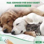 2-in-1 Dog Nail Grinder & Clipper with LED Light，Pet Nail Trimmer for Small, Medium, Large Dogs & Cats | Safe Electric File Grinding Tool for Pets Paw Care Grooming (Green) - Image 7