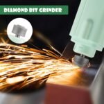 2-in-1 Dog Nail Grinder & Clipper with LED Light，Pet Nail Trimmer for Small, Medium, Large Dogs & Cats | Safe Electric File Grinding Tool for Pets Paw Care Grooming (Green) - Image 8