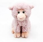 Dog Toys Plush Dog Toys for Small Large Dogs Stuffed Sheep Shape Pet Puppy Squeaky Chew Bite Resistant Toy Pets Interactive Accessories Puppy Toys (Color : Pink) - Image 4