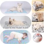 Dog Bed Mat Reversible,Pet Cat Bed Dog Crate Mat Kennel Pad,Stylish 24” Pet Bed Mattress for Dog Crate,Removable Machine Washable Cover, Pet Bed for Small Dog & Cats up to 20lbs, Light Grey. - Image 4