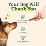 WOOF BullySafe and Bully Sticks - Nutritious Chew Sticks for Dogs and Bully Stick Holder for Safe, Long-Lasting Play - No More Swallowed Ends - 6" Sticks - 5 Pack - Image 5