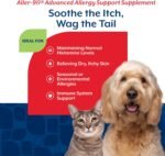 Aller-911 Skin & Coat Plus Advanced Allery Aid Supplement Powder for Dogs & Cats, Omegas, DHA and EPA for Optimal Skin & Respiratory Health, Veterinarian Formulated, Made by NaturVet-255 g (Pack of 1) - Image 5