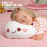 Onsoyours Cute Kitten Plush Toy Stuffed Animal Pet Kitty Soft Anime Cat Plush Pillow for Kids (White Cat A, 20") - Image 3