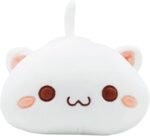 Onsoyours Cute Kitten Plush Toy Stuffed Animal Pet Kitty Soft Anime Cat Plush Pillow for Kids (White Cat A, 20") - Image 6