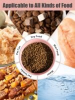 70OZ Ceramic Dog Bowl - 8'' Extra Large Food Water Dog Bowl, Heavy Duty Non-Slip Dog Dish for Medium and Large Dogs, Food Grade Porcelain Pet Feeder Bowl, Microwave & Dishwasher Safe, Pink - Image 5