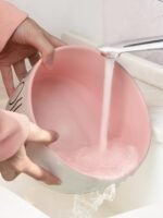 70OZ Ceramic Dog Bowl - 8'' Extra Large Food Water Dog Bowl, Heavy Duty Non-Slip Dog Dish for Medium and Large Dogs, Food Grade Porcelain Pet Feeder Bowl, Microwave & Dishwasher Safe, Pink - Image 8