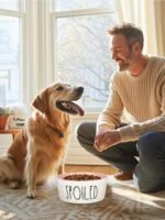 70OZ Ceramic Dog Bowl - 8'' Extra Large Food Water Dog Bowl, Heavy Duty Non-Slip Dog Dish for Medium and Large Dogs, Food Grade Porcelain Pet Feeder Bowl, Microwave & Dishwasher Safe, Pink - Image 10