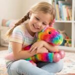 HollyHOME Plush Unicorn Stuffed Animals Rainbow Unicorn Toy Holiday Birthday Gift for Girls 16 Inch - Image 3