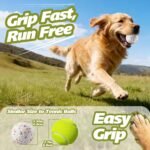 E-TPU Dog Ball 3 Pack - Interactive Tennis Balls Alternative for Aggressive Chewers, Indestructible Dog Toys for Puppy Teething, Keep Dogs Busy, Suit for Large Medium Small Breed - Image 3