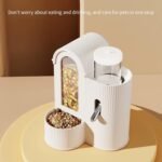 Automatic Pet Food Dispenser and Waterer for Hamster Leak Feeder with Detachable Part Cage Feeding Essential Hamster Feeding Station with Water Dispenser - Image 4