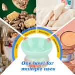 Ceramic Elevated Cat Food Bowls for Food and Water, Anti Vomit Cute Raised Cat Bowls Whisker Friendly for Small Dog Indoor Cats (7.44 Ounces / 220 ML) - Image 5