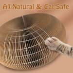 Magic Organ Cat Scratcher Board with 2 Bell Ball, Cat Ball Adventure The Ultimate Interactive Mental Physical Exercise for Indoor Cats Toy - Image 8