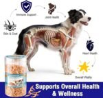 Freeze Dried Krill - All Natural Single Ingredient Treat for Cats, Dogs & Turtles, Omega-3 Rich Alternative to Shrimp, 50g (1.7oz) - Image 6