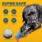 Vitscan Upgraded Nylon Goose Dog Toys for Aggressive Chewers,Tough Dog Toys for Large Dogs Medium Breed,Durable Dog Chew Toys for Teething,Heavy Duty Bone Indestructible Dog Toy - Image 5