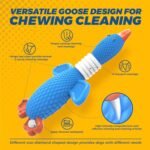 Vitscan Upgraded Nylon Goose Dog Toys for Aggressive Chewers,Tough Dog Toys for Large Dogs Medium Breed,Durable Dog Chew Toys for Teething,Heavy Duty Bone Indestructible Dog Toy - Image 7