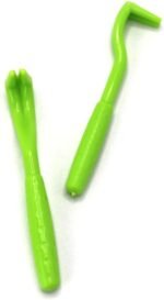 3 Piece Tick Hook Tweezer Kit for Dogs Cats Horses Cleaner for Pet Grooming Green Blue Durability - Image 4