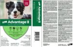 Advantage II Flea Treatment for Large Dogs weighing 11 kg to 25 kg (24 lbs. to 55 lbs.)-4 doses - Image 3