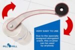Pill Mill Pill Crusher - Crushes Multiple Tablets to a Fine Powder - Metal Pill Grinder - Tablet Pulverizer Suitable for Travel - Great Feeding tube use and Pets - Image 6