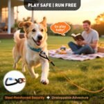 Dog Tie Out Cable 10FT Heavy Duty Chew Proof, Tangle-Free Runner with 360° Swivels & Locking Clip for Large Dogs Up to 250LBS - Rust Proof Leash for Yard, Camping, Outside (Orange 10FT) - Image 8