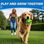 Dog Toys Ball, Interactive Dog Ball, Shaking with Gibbering Sound, for Training & Herding, M, 8.8 cm - Image 4