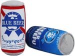 2-Pack Beer Can Funny Dog Toys Plush Squeaky Dog Toys for Medium, Small and Large Cool Stuffed Parody Dog Toys Dog Chew Toy Teeth Cleaning Cute Dog Gifts for Dog Birthday CA - Image 4