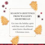 Walker's Mini Shortbread Christmas Trees, Holiday All Butter Cookies - 125g Bag - Image 3