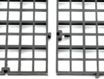 4 x Plastic Aquarium Bottom Insulation Grid, Large, Black - Image 5