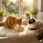 Cat Lick Mat & Slow Feeder Bowl for Cats Small Dogs, Interactive Enrichment Toy for Anxiety Relief & Boredom, Calming Treat Dispenser (Yellow) - Image 8