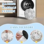 Cat Tunnel with Cat Bed for Indoor Cats, 3 in 1 Cat Donut Tunnel with Central Soft Mat and Dangling Balls, Christmas Cat Tube Toys Fun for Kitten, Puppy, Ferret, Rabbit - Image 8