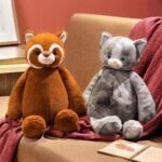 Ditucu Cat Stuffed Animal 9 inch Cute Realistic Kitten Plush Toys Ultra Soft Plushies Gifts for Kids Grey - Image 5