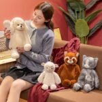 Ditucu Cat Stuffed Animal 9 inch Cute Realistic Kitten Plush Toys Ultra Soft Plushies Gifts for Kids Grey - Image 8