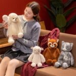 Ditucu Cat Stuffed Animal 9 inch Cute Realistic Kitten Plush Toys Ultra Soft Plushies Gifts for Kids Grey - Image 9