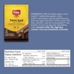 SCHAR Gluten-Free Twin Bar Chocolate Cookies - Non-GMO, Preservative-Free Wafer Cookies with Rich Milk Chocolate, 64.5g - Image 4