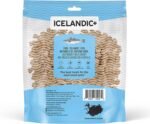 Icelandic+ Mini Fish Chips: Cod 9oz - Dog Treats, for Training & Small Dogs, 2 Ingredient Air-Dried Crunchy Chips - Image 3