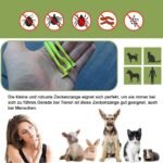 Tick Tweezers for Dogs, Cats, Children, Set of 3, Tick Hooks and Set of 2, Tick Tweezers, Easy and Safe Tick Remover - Image 3