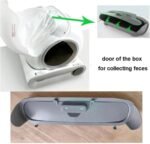 Generic Cat Litter Bin Door Automatic Litter Box Accessory Waste Bin Door Replacement Part 45cmx15cm Easy Installation for Tonepie - Image 4