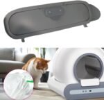 Generic Cat Litter Bin Door Automatic Litter Box Accessory Waste Bin Door Replacement Part 45cmx15cm Easy Installation for Tonepie - Image 7