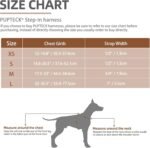 PUPTECK No Pull Dog Harness Soft Adjustable Basic Nylon Step in Puppy Vest Outdoor Walking with ID Tag Cream - Image 3