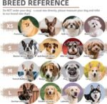 PUPTECK No Pull Dog Harness Soft Adjustable Basic Nylon Step in Puppy Vest Outdoor Walking with ID Tag Cream - Image 8