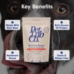 PetLab Co. Beef Jerky Recipe – Delicious Protein-Rich Dog Treats - Made with 100% Real Grass-fed Beef - No Artificial Flavors, Colours, or Preservatives Puppy Treats - Image 3