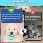 PUP Pouch Funny Parody Dog Toy | Plush Squeaky & Durable | Interactive Chew Toy for Small, Medium & Large Dogs | Upgraded Tough Fabric | Puppy Gift | Stuffed Novelty Crinkle Toy | Cool Pet Present - Image 5