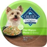 Blue Buffalo Life Protection Formula Small Breed Dog Food Natural Dry Dog Food & Blue Buffalo Delights Natural Adult Small Breed Wet Dog Food Cups, Filet Mignon Flavor - Image 8