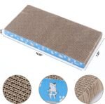 5 Packs in 1 Cat Scratch Pad, Cat Scratcher Cardboard,Reversible,Durable Recyclable Cardboard, Premium Scratch, Suitable for Cats to Rest, Grind Claws and Play - Image 4
