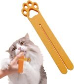 Lickable Cat Treat Squeezer | 3D Printed Dog Food Squeezing | Kitten Strip Feeder | for Pet Parents Trainers Home Office Shelters Bedroom Living Room Study Travel - Image 7