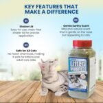 JorVet Feline Litter Magnet | All-Natural Herbal Solution to Attract Cats to Litter Box & Resolve Behavioral Issues | Treats 100+ lbs. of Clumping Litter | 20oz Earthly Scented - Image 4