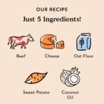 Bocce's Bakery Burgers & Fries Treats for Dogs - Special Edition Wheat-Free Dog Treats, Made with Real Ingredients, Baked in The USA, All-Natural Beef, Sweet Potato & Cheese Biscuits, 5 oz - Image 4