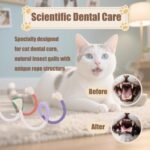 2PCS Chew Rope Catnip Toys for Cats, 70cm/27 Inches Kitten Teething Chew Toy Rope Interactive Cat Toys for Indoor Cats Chew Sticks for Dental Health Stress Relief Play - Image 4