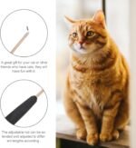VICASKY 3PCS Cat Interactive Fishing Pole Set, Bite Resistant Cat Wand with DIY Assembly, Random Color - Image 9