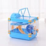 Double-Layer Hamster Cage Villa with Skylight, Acrylic Pet Hamster House for Small Animals, Portable - Image 6